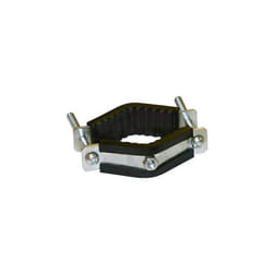 441276 - Bride de fixation pour piquet rond  Caractéristiques : pour poteaux diam 35 à 70 mm doublé caoutchouc pour une grosse