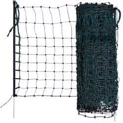 Filet d'enclos pour lapin électrifiable double pointe Kerbl RabbitNet