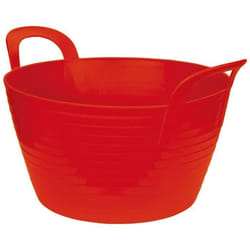 KERBL Seau flexible Flexbag 28L - Rouge - Pour cheval