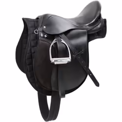 Cette selle de Kerbl Haflinger est un set idéal à un prix fantastique pour les débutants. Le set se compose d'une selle, des  ...