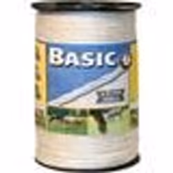 Corde pour clôture électrique - Westfalia - Basic - 6 fils conducteurs - 387 Ohm/m - 200 m
