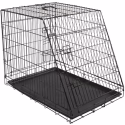 La cage pour chien de 107x74x85 cm avec deux portes de la marque Kerbl est une cage robuste pour animaux de compagnie parfait ...