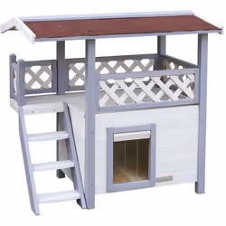 La maison pour chats Lodge Ontario de la marque Kerbl offre un endroit spacieux et confortable pour votre ami à quatre pattes ...