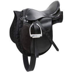 Selle Cuir Noir Kerbl