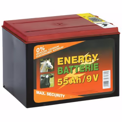 Pile non rechargeable de 9V et 55AH Marque : Ako Caractéristiques : 5000h - 55ah - 440Wh - 9V - Non-rechargeable Durée nomina ...
