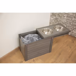 Kerbl ECO gamelle et abreuvoir pour chiens et chats Acier inoxydable Gris Chien Combinaison de mangeoires et d'abreuvoirs automatiques pour animaux de compagnie - Vue supplémentaire 5