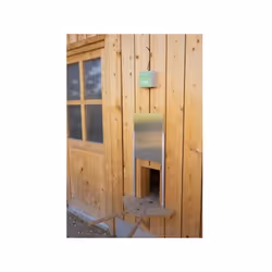 Découvrez la porte coulissante pour poulailler de KERBL, conçue en aluminium et mesurant 30 x 40 cm, taille M. Les glissieres ...