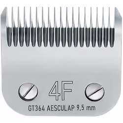 Tête de coupe GT364 - N°4F Snap On Aesculap. Cette tête de coupe est compatible avec tous les modèles de tondeuses utilisant  ...