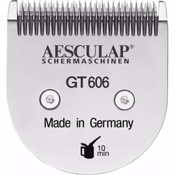 Tête de coupe de rechange pour tondeuse Akkurata Aesculap. Uniquement compatible avec cette tondeuse. Hauteur de coupe réglab ...