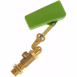 Kerbl - Flotteur d'auge de remplacement à niveau constant en fer galvanisé avec raccord interchangeable en laiton