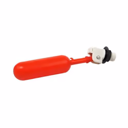 Flotteur complet pour abreuvoir type 22522 pour chien de KERBL - En polypropylene - Dimensions : 24 x 4,8 x 2,2 cm.