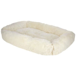 Corbeille - KERBL - Fluffy - 100 x 70 cm - Creme