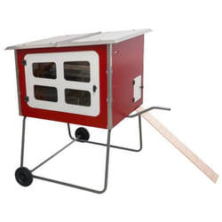 Poulailler mobile en bois 3 cartons Kerbl