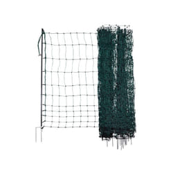 Filet Pour Poule Double Pointe Vert Électrifiable 50m x 1,22m Poultrynet Premium Kerbl