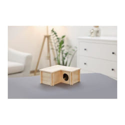 Maison pour petit rongeur Kerbl 81828 - 24 x 24 x 11 cm