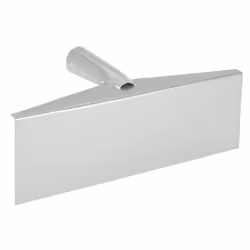 Raclette à déjection en acier sans manche - Kerbl - 35 cm - Gris
