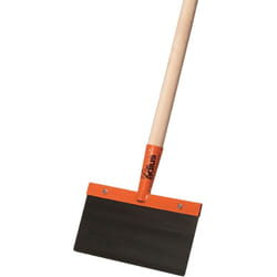 Kerbl - Grattoir de 30 cm de large avec manche, grattoir en acier à ressort de 1 mm d'épaisseur