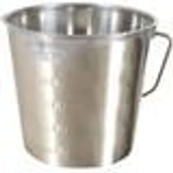 Kerbl Seau 12,3 L Acier Inoxydable 29377
