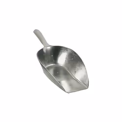 Seau de pesage en aluminium • Pour peser les aliments concentrés • Angulaire • Aluminium
