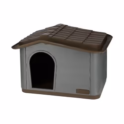 La maison pour chat Paola, fabriquée a partir de plastique 100 % recyclé, séduit par son aspect méditerranéen et sa polyvalen ...