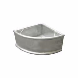 Hauteur : 240 mm Largeur : 440 mm Longueur : 440 mm Matériau : Métal PARTICULARITÉS : Modèle d'angle avec un cadre tubulaire  ...