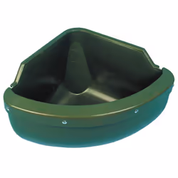 Mangeoire d'angle avec rebord Kerbl