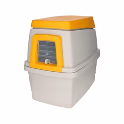 Kerbl 81747, Maison, Rabit, Gris, Orange, 1 portes(s), 385 mm, 580 mm