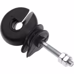 Isolateurs annulaires - AKO - M6 x 30 mm - 25 pièces - Plastique solide - Acier galvanisé