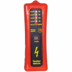 Récepteur de contrôle de guide en continu, mesure pratique sans piquets - Permet de vérifier la présence de tension sur la cl ...