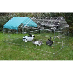 Kerbl Enclos extérieur pour petits animaux avec barrière de séparation