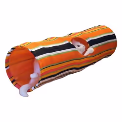 Kerbl 82601, Chat, Tunnel, Multicolore, Nylon, 25 cm, 900 mm