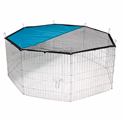 Kerbl 82708, Cage, Lapin, Noir, Bleu, Acier inoxydable, 1 portes(s), 1 pièce(s)