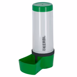 Kerbl 82738, Universel, Abreuvoir, Plastique, Vert, Blanc, Extérieure, 0,33 L