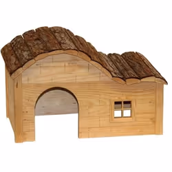 Kerbl Cabane pour rongeurs 45x32x27 cm Bois vitrifié