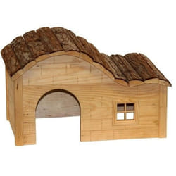 Kerbl Cabane pour rongeurs 45x32x27 cm Bois vitrifié