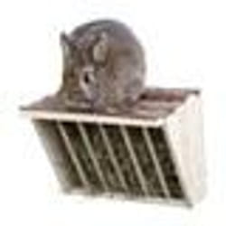 KERBL Ratelier a foin Nature XL - 28 x 20,5 x 22 cm - Pour rongeur