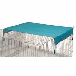 Protection Solaire - Kerbl - Enclos Extérieur - 115x115x65 cm - Vert - Rongeur