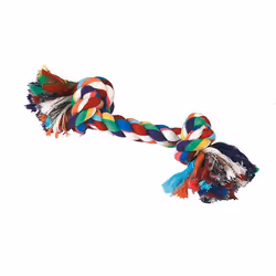 Kerbl 83468, Chien, Os, Multicolore, Coton, Mastication, Attirant, Nettoyage des dents, 200 mm
