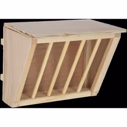Description générale Le râtelier à foin avec étage est un accessoire essentiel pour les rongeurs et les lapins, conçu en bois ...