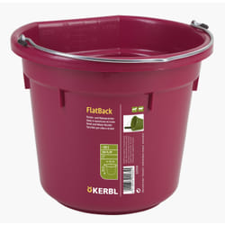 Mangeoire plastique pour cheval Kerbl FlatBack