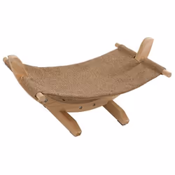 Kerbl 81559, Hammock pet bed, Chat, Marron, Rectangulaire, Monochromatique, Bois