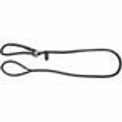 Kerbl Laisse pour chiens coulissante Roma 1,7 m Cuir Noir 81099