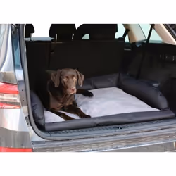 Kerbl Lit de voiture pour chiens 95x75x16 cm Gris et noir 80584