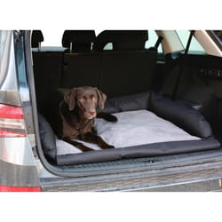 Kerbl Lit de voiture pour chiens 95x75x16 cm Gris et noir 80584