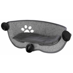 Lit de bronzage de fenêtre pour chat Filzino 70x26x26 cm Gris Kerbl