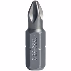 BITS-Embouts tournevis DIN 3128, pour vis cruciforme (Phillips). Caractéristiques techniques: Poids: 5 gLongueur: 25 mmNr.: 1 ...