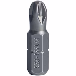 BITS-Embouts tournevis DIN 3128, pour vis cruciforme (Phillips). Caractéristiques techniques: Poids: 5 gLongueur: 25 mmNr.: 1 ...