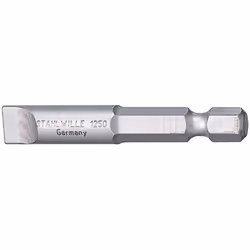 Embouts tournevis BITS DIN 3127/ISO 2351, pour vis à fente. Caractéristiques techniques: Poids: 8 gLongueur: 50 mmNr.: 12426 ...