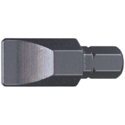 4040-4044 Embouts tournevis Stahlwille Nr. 4040, 1,0 x 7 mm, Hexagonal 3/8, Länge 40 mm