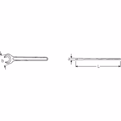 STAHLWILLE 40040270 Clé plate - Vue supplémentaire 2